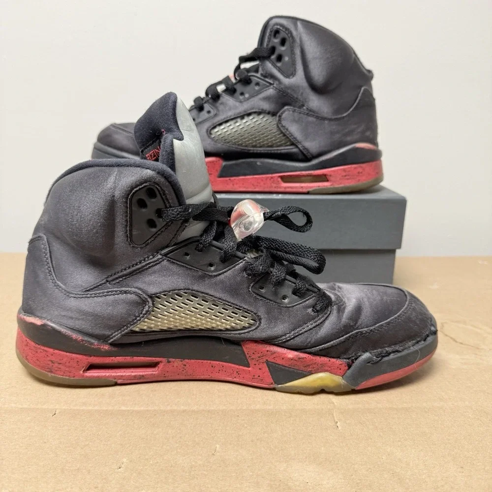 Air Jordan‎ 5 Retro Satin Bred Size 10 136027-006 High tops Nike